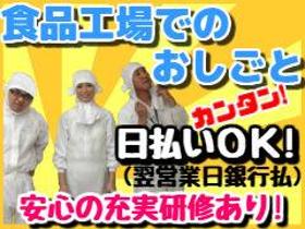 食品製造スタッフ(商品の包装・箱詰/簡単軽作業/日祝他休み/扶養内OK)